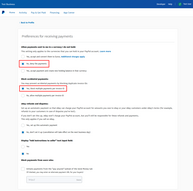 Image 15: Block payments - Click on image to enlarge