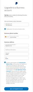Image 3: Upgrade to business account step 3 - Click on image to enlarge