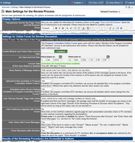 Image 11: Review settings online forum | click on image to enlarge