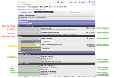 Image 16: Registration form - Click image to enlarge