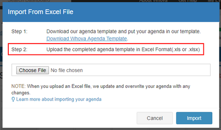 Image 8 - Upload Whova Agenda Template
