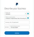 Image 4: Upgrade to business account step 4 - Click on image to enlarge