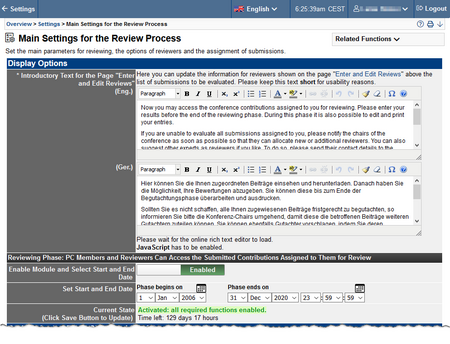 Image 4: Display options and reviewing phase | click on image to enlarge