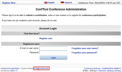 Login